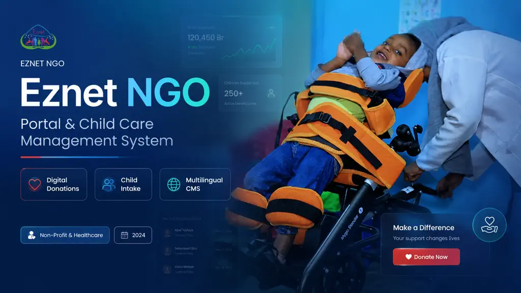 Eznet: NGO Portal & Child Care Management System